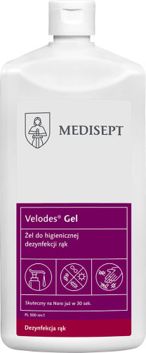 Medisept Velodes GEL 500 ml żel do dezynfekcji rąk