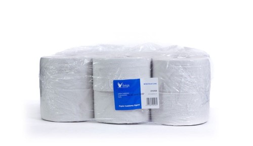 Papier toaletowy jumbo BIGS blue line 2 warstwy 75%