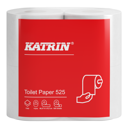 KATRIN Papier toaletowy 2w super biały 60 m perforowany