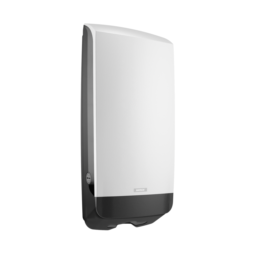 89727_katrin_plastic_dispenser_xl_for_folded_paper_hand_towels_white_official_product_image.png