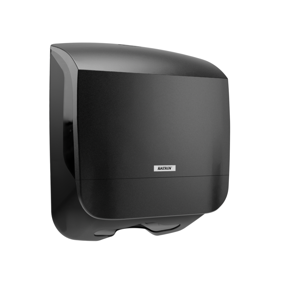 88966_katrin_plastic_dispenser_small_for_folded_paper_hand_towels_black_official_product_image.png