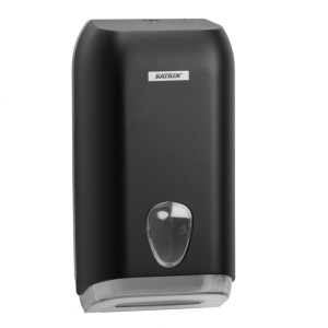 Dozownik do pap. toalet. składanych Katrin inclusive 92605 - czarny