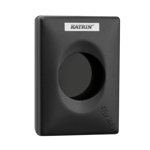 Dozownik Katrin 92247 na torebki higieniczne, czarny