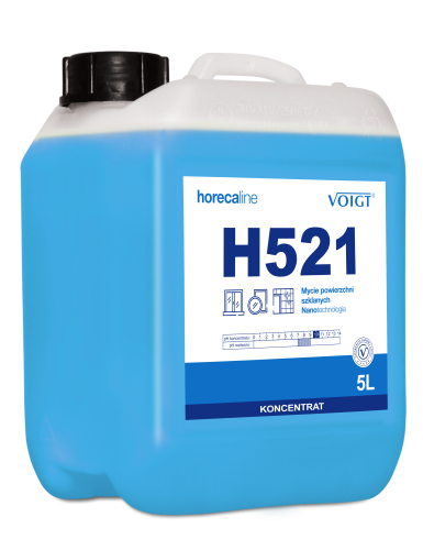 Voigt H521 - Mycie powierzchni szklanych, koncentrat op. 5 L