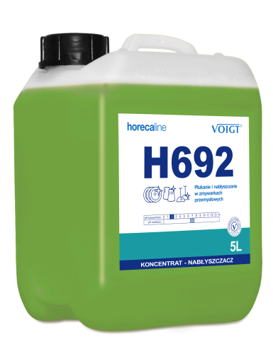 Voigt H692- Płyn do płukania i nabłyszczania w zmywarkach przemysłowych, op. 5 L