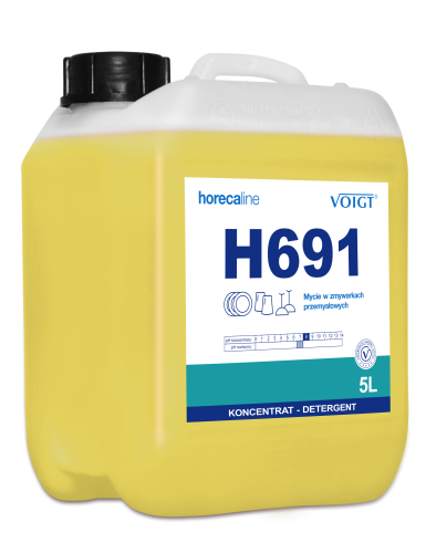 Voigt H691 - Płyn do mycia w zmywarkach przemysłowych, op. 5 L