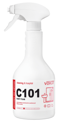 Voigt C101 Sanit Foam - Usuwanie zabrudzeń mineralnych - aktywna piana op. 600 ml