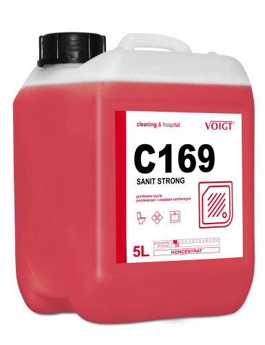 Voigt C169 Sanit Strong - Gruntowne mycie powierzchni i urządzeń sanitarnych op. 5 L