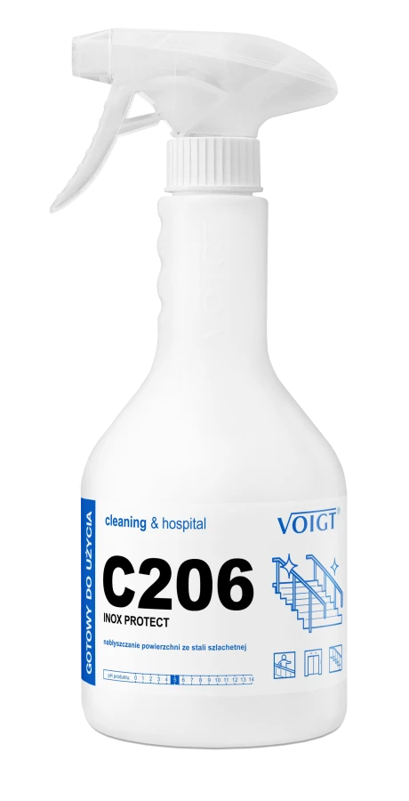 Voigt C206 Inox Protect - Zabezpieczanie powierzchni ze stali szlachetnej op. 600 ml