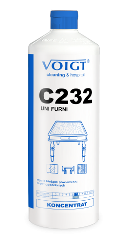 Voigt C232 Uni Furni - Mycie bieżące powierzchni drewnianych i laminowanych, op. 1 L