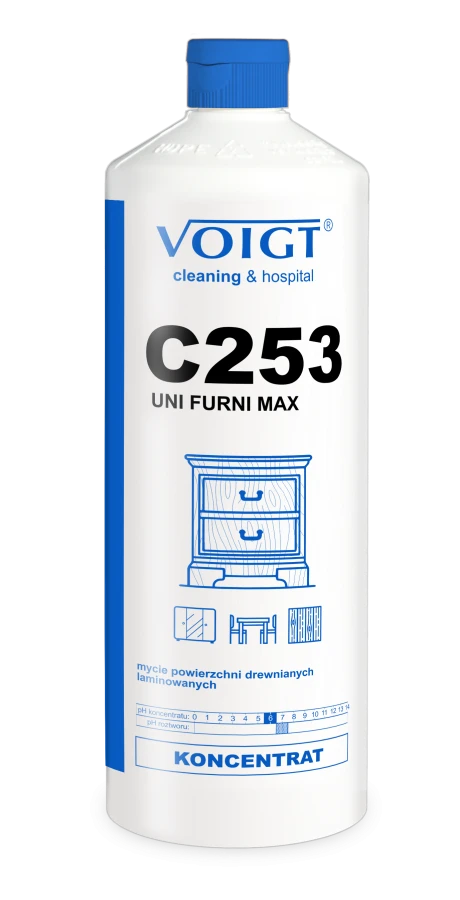 Voigt C253 Uni Furni Max - Mycie bieżące powierzchni drewnianych i laminowanych op. 1 L