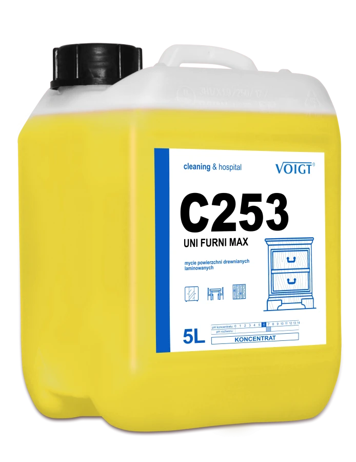 Voigt C253 Uni Furni Max - Mycie bieżące powierzchni drewnianych i laminowanych op. 5 L