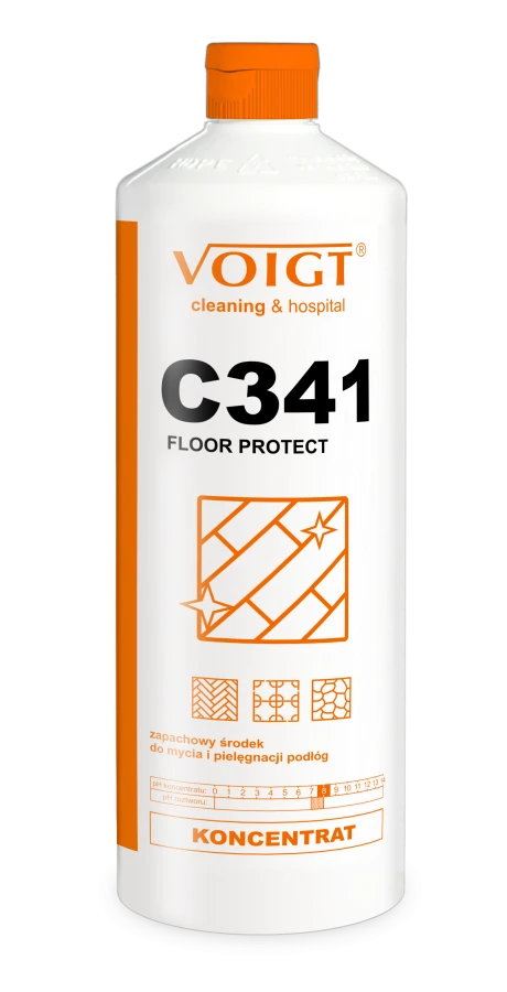 Voigt C341 Floor Protect - Mycie bieżące posadzek mikroporowatych, zapach pomarańczy op. 1 L