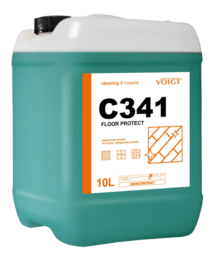 Voigt C341 Floor Protect - Mycie bieżące posadzek mikroporowatych, zapach pomarańczy, op. 10 L