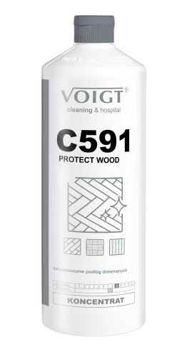 Voigt C591 Protect Wood - Płyn na bazie wosków do zabezpieczania powierzchni drewnianych, op. 1 L