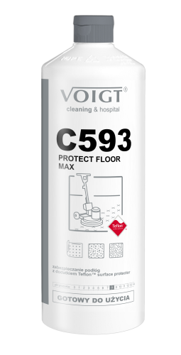 Voigt C593 Protect Floor Max - Płyn zabezpieczający posadzkę elastyczną, Teflon protect op. 1 L