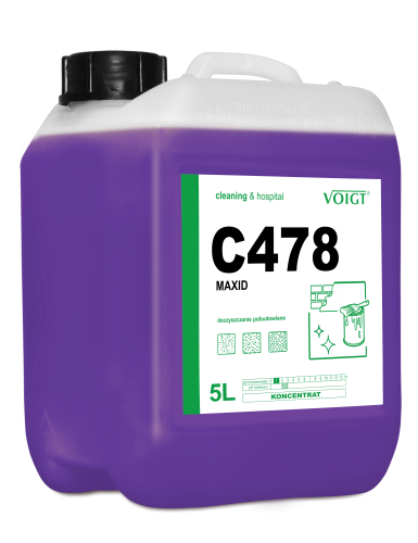 Voigt C478 Maxid - Doczyszczanie posadzek mikroporowatych, środek kwasowy, op. 5 L