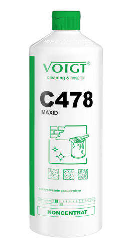 Voigt C478 Maxid - Doczyszczanie posadzek mikroporowatych, środek kwasowy, op. 1 L