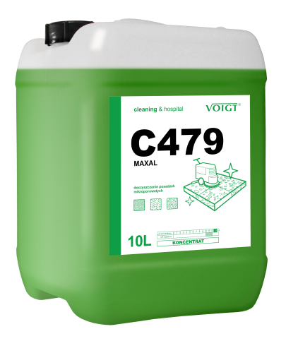 Voigt C479 Maxal - Doczyszczanie posadzek mikroporowatych, środek zasadowy, op. 10 L