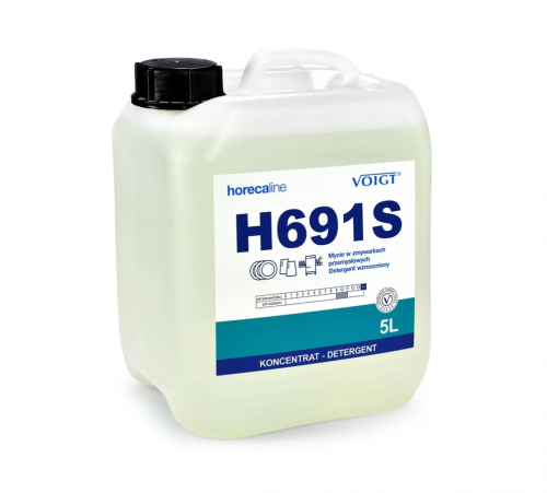 Voigt H691S- Płyn do mycia w zmywarkach przemysłowych, wzmocniony op. 5 L