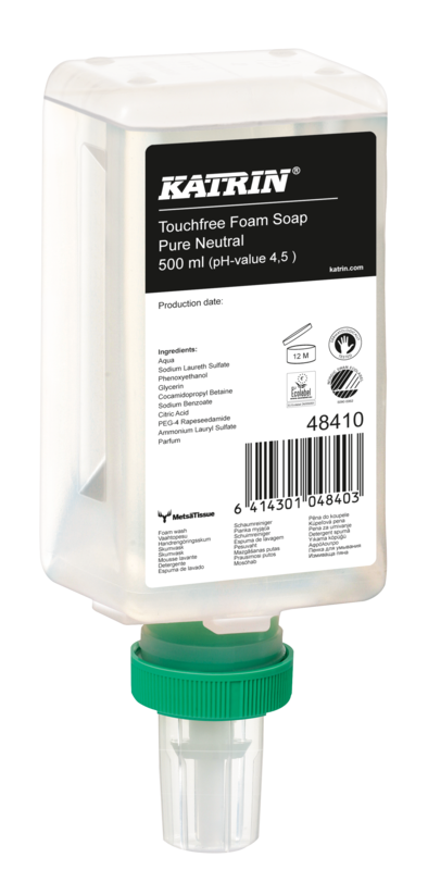 Mydło w pianie Katrin pure neutral do dozownika bezdotykowego 500ml 1 szt