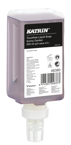Mydło w płynie Katrin sunny garden do dozownika bezdotykowego 500ml. 1 szt.