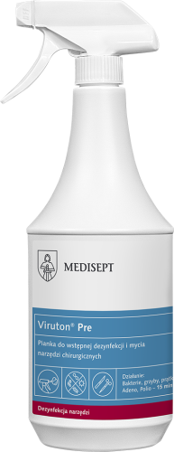 Medisept Viruton Pre pianka do wstępnej dezynfekcji i mycia narzędzi op. 1 L
