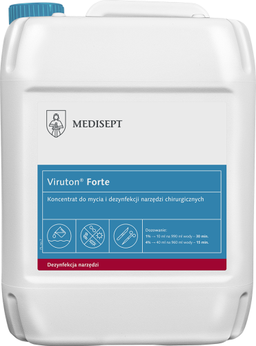 Medisept Viruton Forte - koncentrat do mycia i dezynfekcji narzędzi op. 5 L