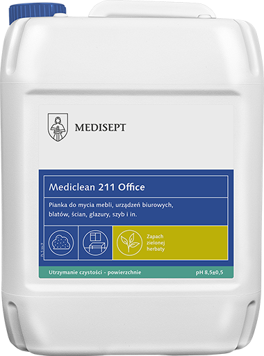 Medisept Mediclean 211 Office - pianka do mycia powierzchnii zmywalnych op. 5 L