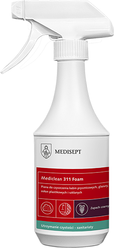 Medisept Mediclean 311 Foam - aktywna pianka do mycia łazienek, op. 500 ml