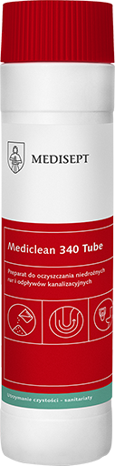 Medisept Mediclean 340 Tube - granulki do udrażniania rur, op. 600 g