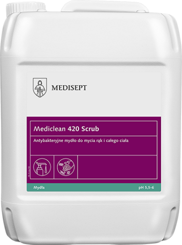 Medisept Mediclean 420 Scrub - mydło antybakteryjne (Vanessa) op. 5 L