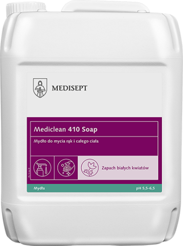 Medisept Mediclean 410 Soap - Pielęgnacyjne mydło w płynie (Olivia) op. 5 L