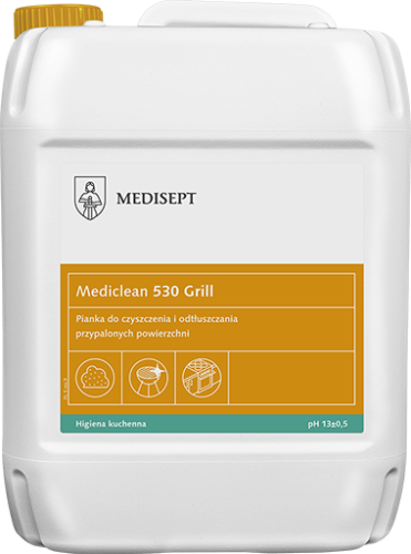 Medisept Mediclean 530 Grill - pianka do czyszczenia przypaleń, op. 5 L
