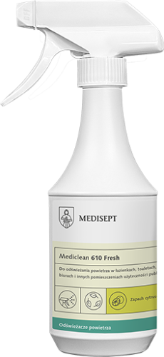 Medisept Mediclean 610 Fresh- odświeżacz powietrza CYTRUSOWY, op. 500 ml