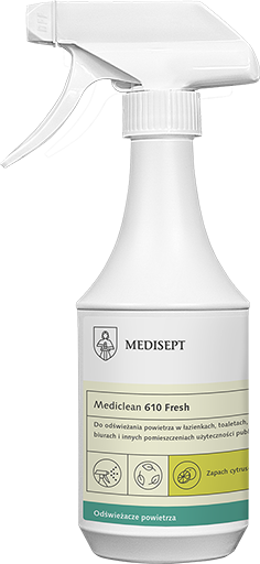 Medisept Mediclean 610 Fresh- odświeżacz powietrza ZIELONA HERBATA, op. 500 ml