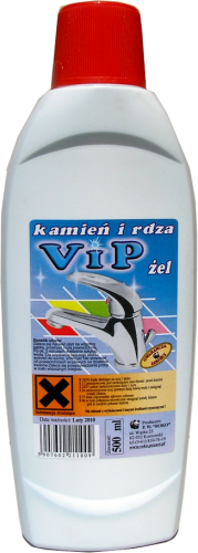 Żel do usuwania kamienia i rdzy vip 500ml