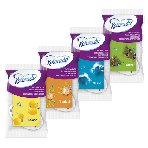 Kostka wc z zawieszką kolorado niagara 35g
