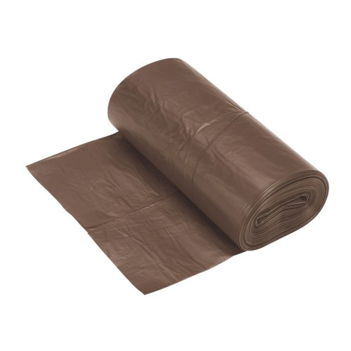 Worki na śmieci 35l a25 brązowe