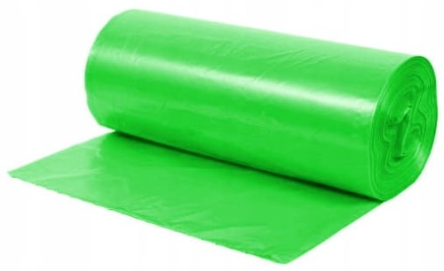 Worki na śmieci 35l a25 zielone