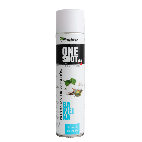 One shot neutralizator zapachów bawełna 600 ml