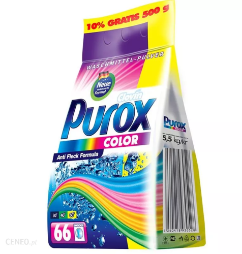 Proszek do prania kolor purox 5,5 kg