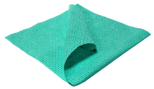 Ścierka Prima, zielona, dziurkowana