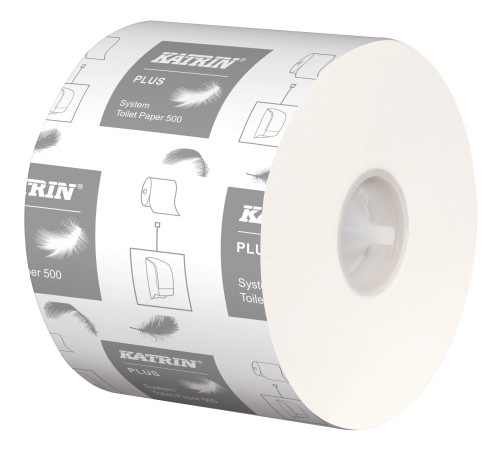 Papier toaletowy Katrin Plus System 968, 3w celuloza, opakowanie 36 rolek