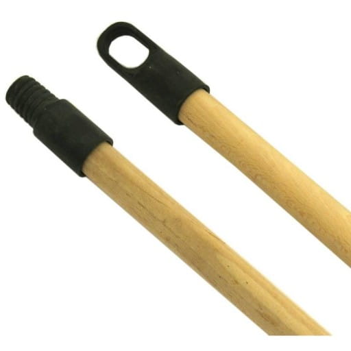 Kij drewniany z gwintem plast. 140 cm