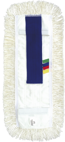 Mop bawełniany 40cm z 4 kolorowymi wszywkami kombi