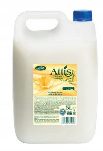 Mydło w płynie Attis Mleko i miód