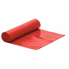 worki na śmieci 160L czerwone